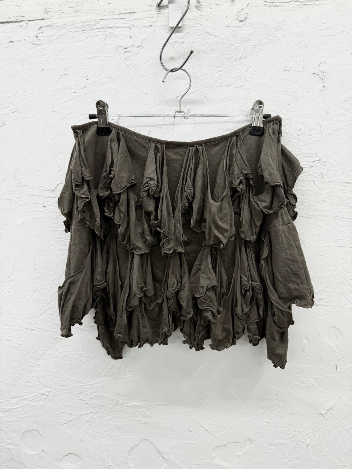 mad keen 마이크로 러플 스커트 상품이미지1