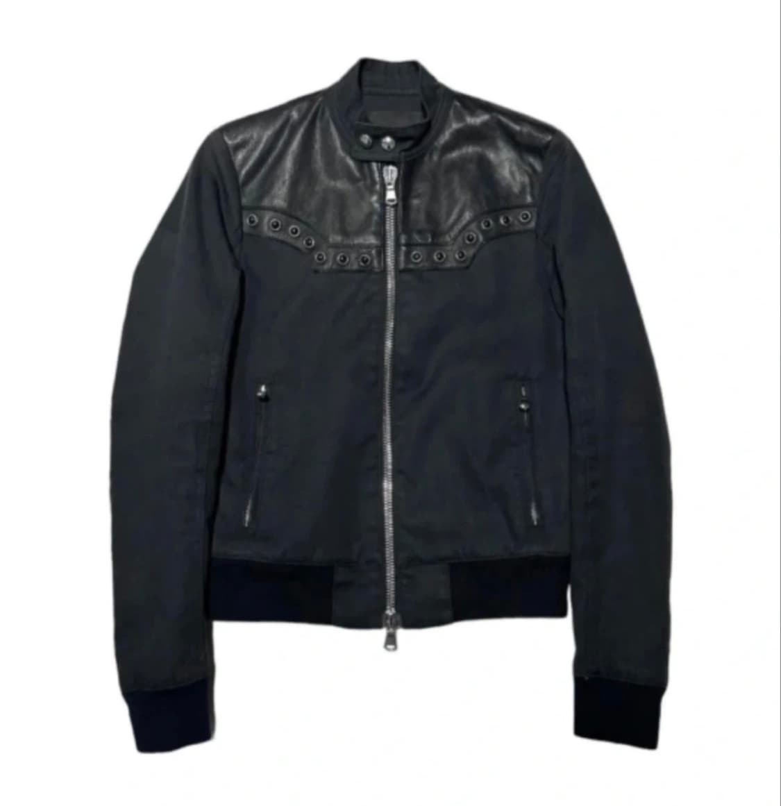 디젤 블랙 자켓 스터드 블루종 DIESEL black gold 상품이미지1