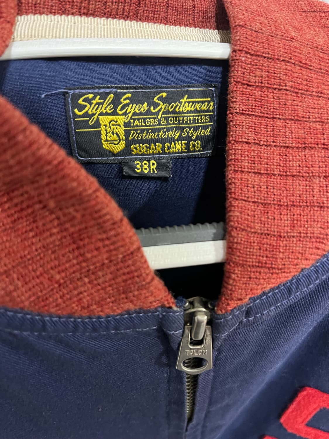 슈가케인 (스타일아이즈) 코튼 자켓 스타디움 봄버 상품이미지4