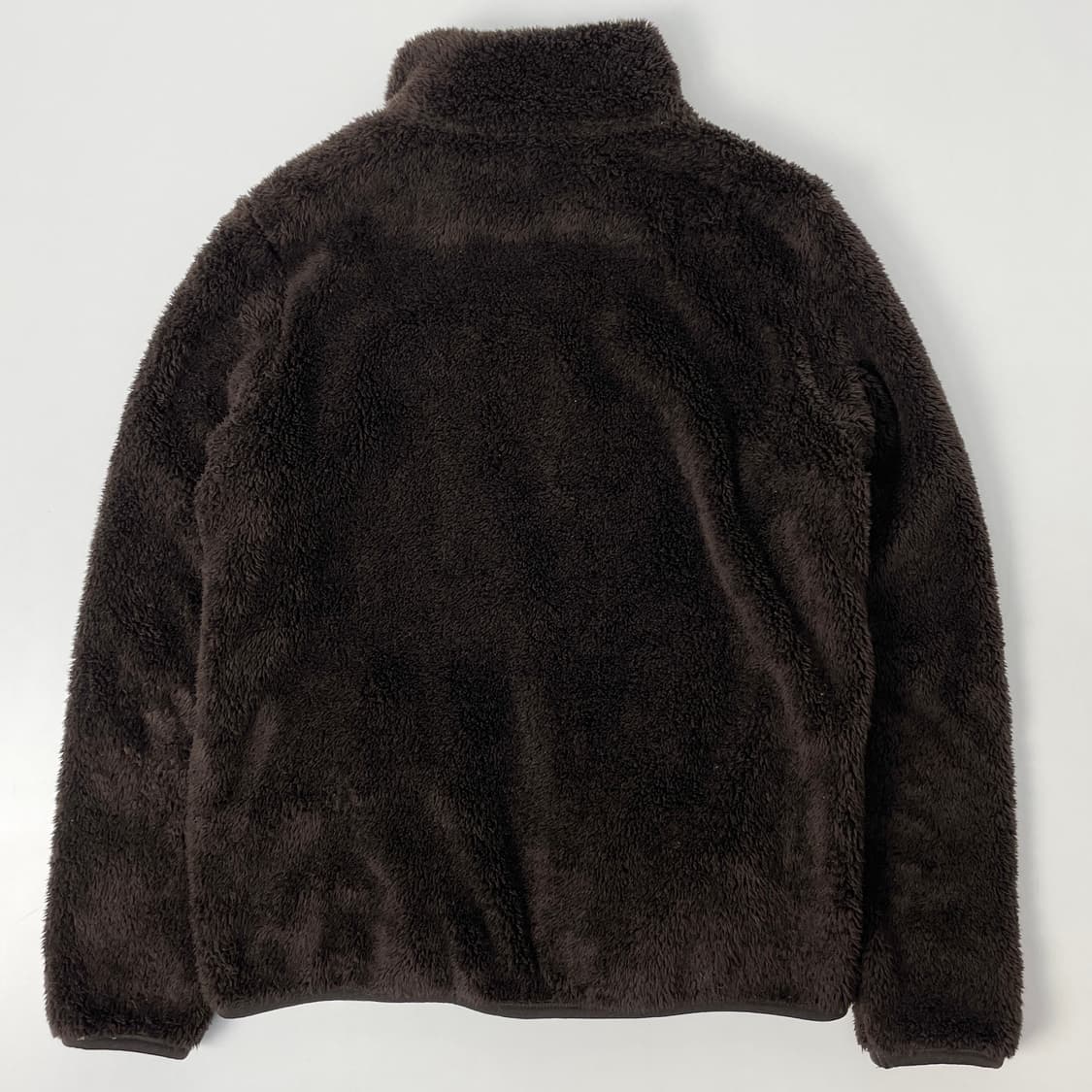 유니클로 여성 브라운 후리스 자켓 M 상품이미지3