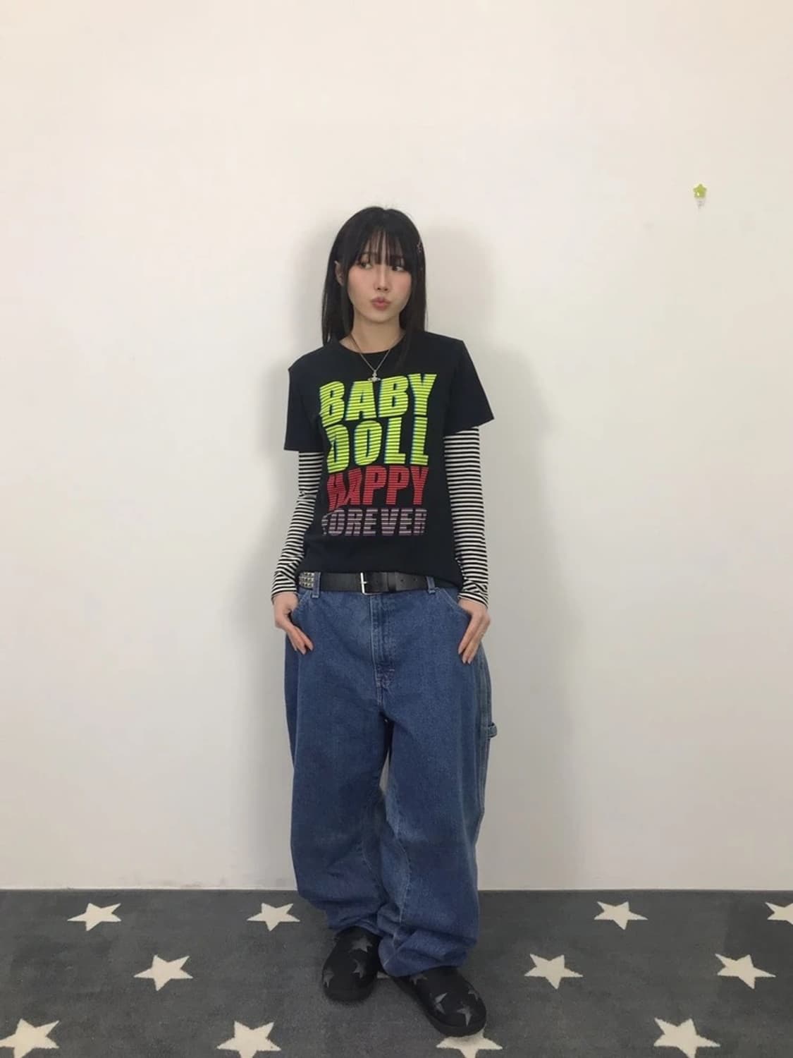 Baby Doll Graphic T Shirt 상품이미지3