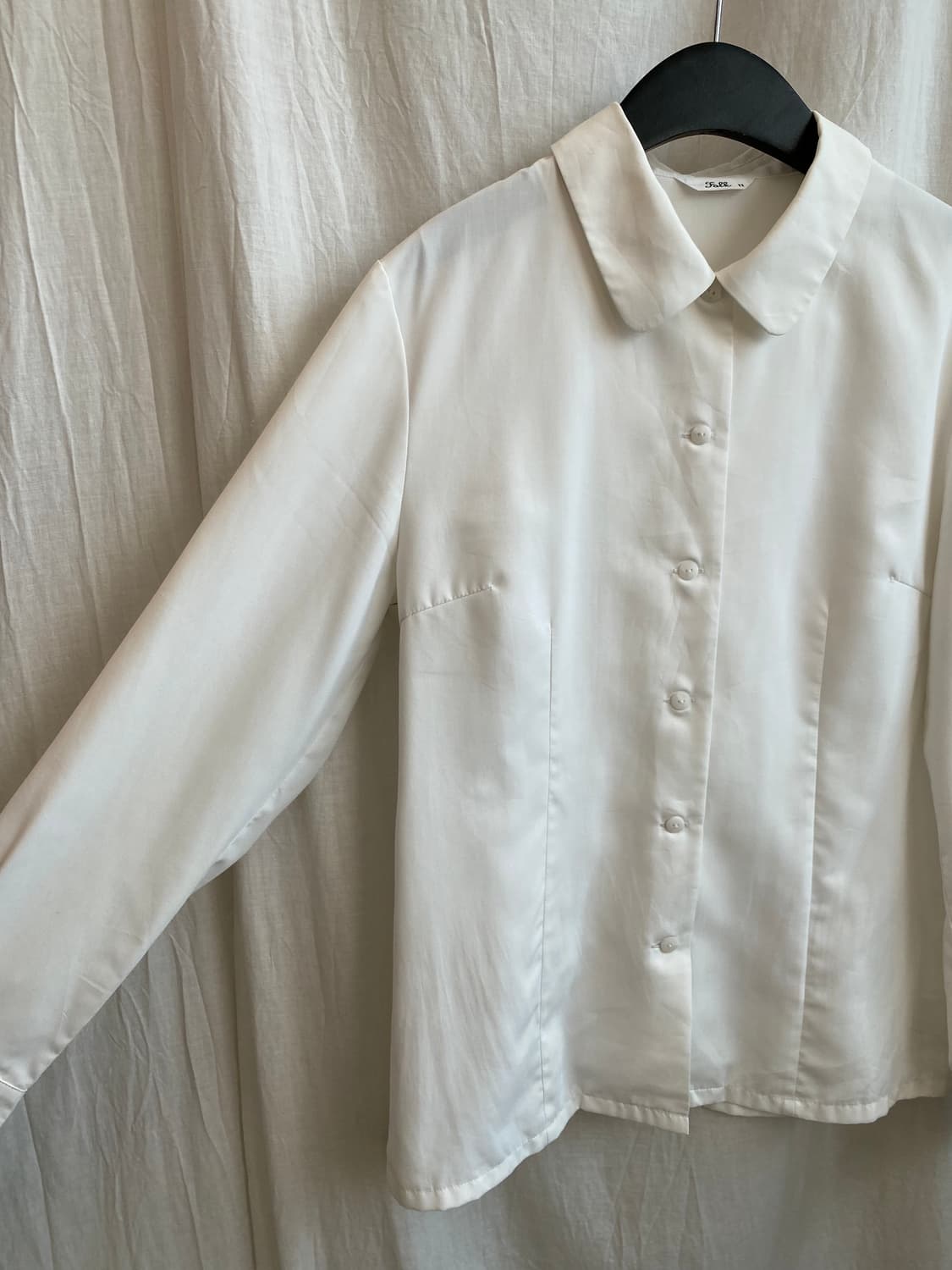 화이트 베이직 블라우스(M) 상품이미지5