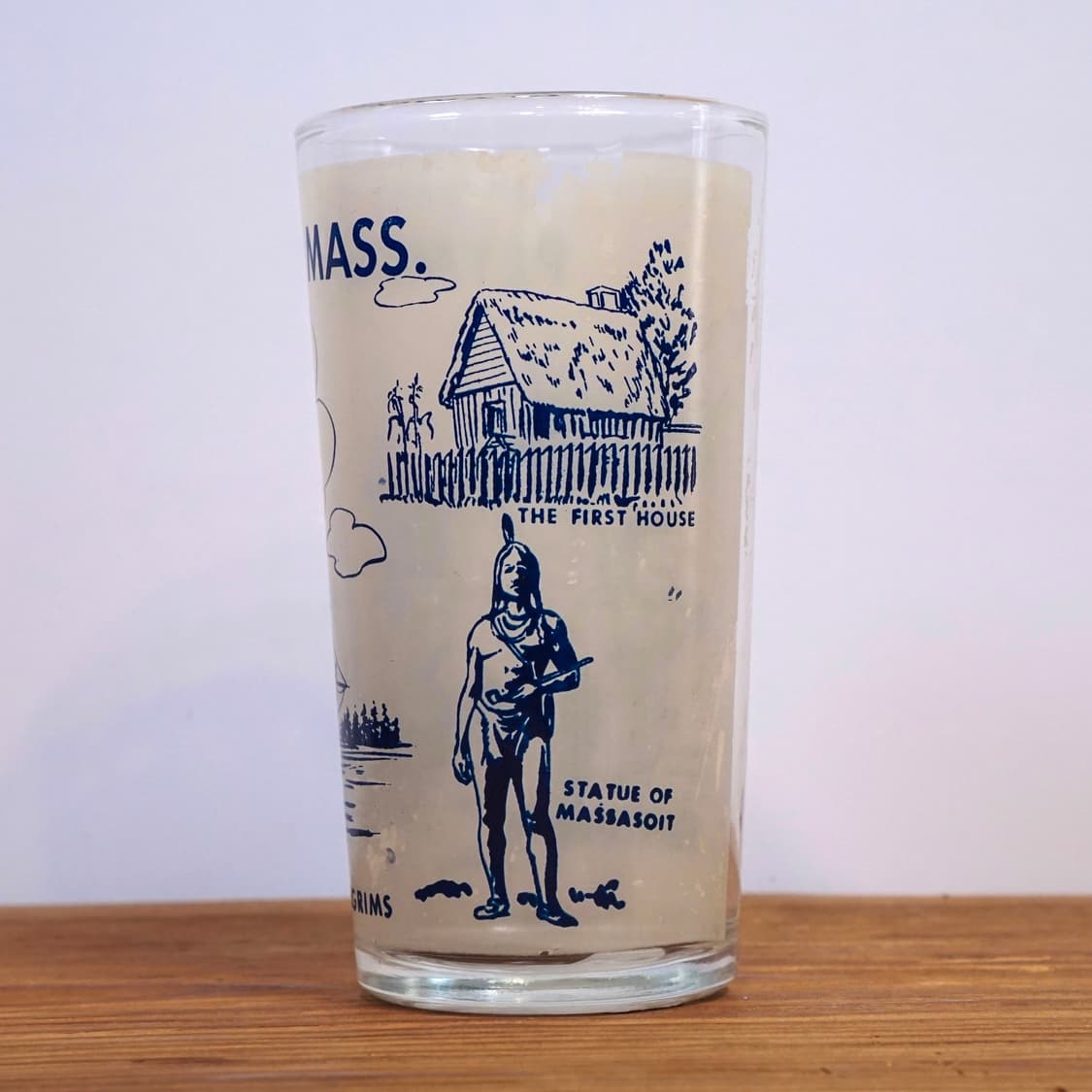 빈티지 소품 State Souvenir 유리컵 상품이미지3