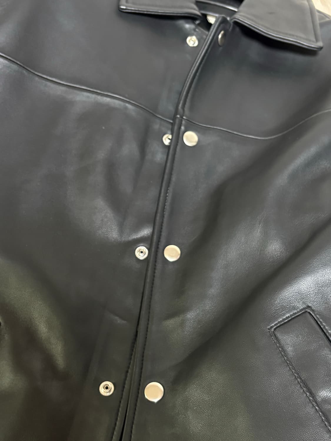 Sunflower coach leather jacket 50 상품이미지6