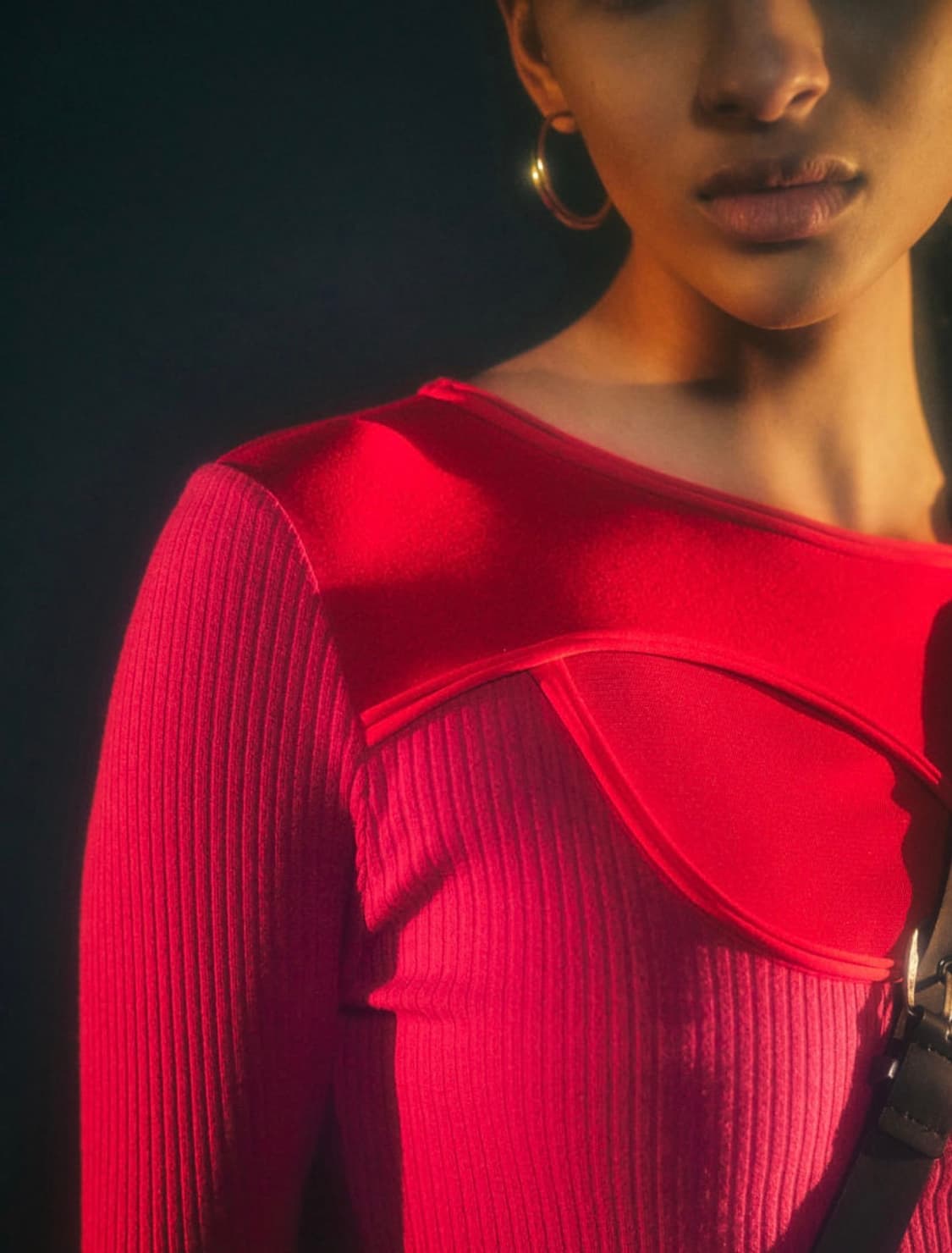 못구함) 앤더슨벨 EVA MESH COMBO LINED TOP atb77 상품이미지2