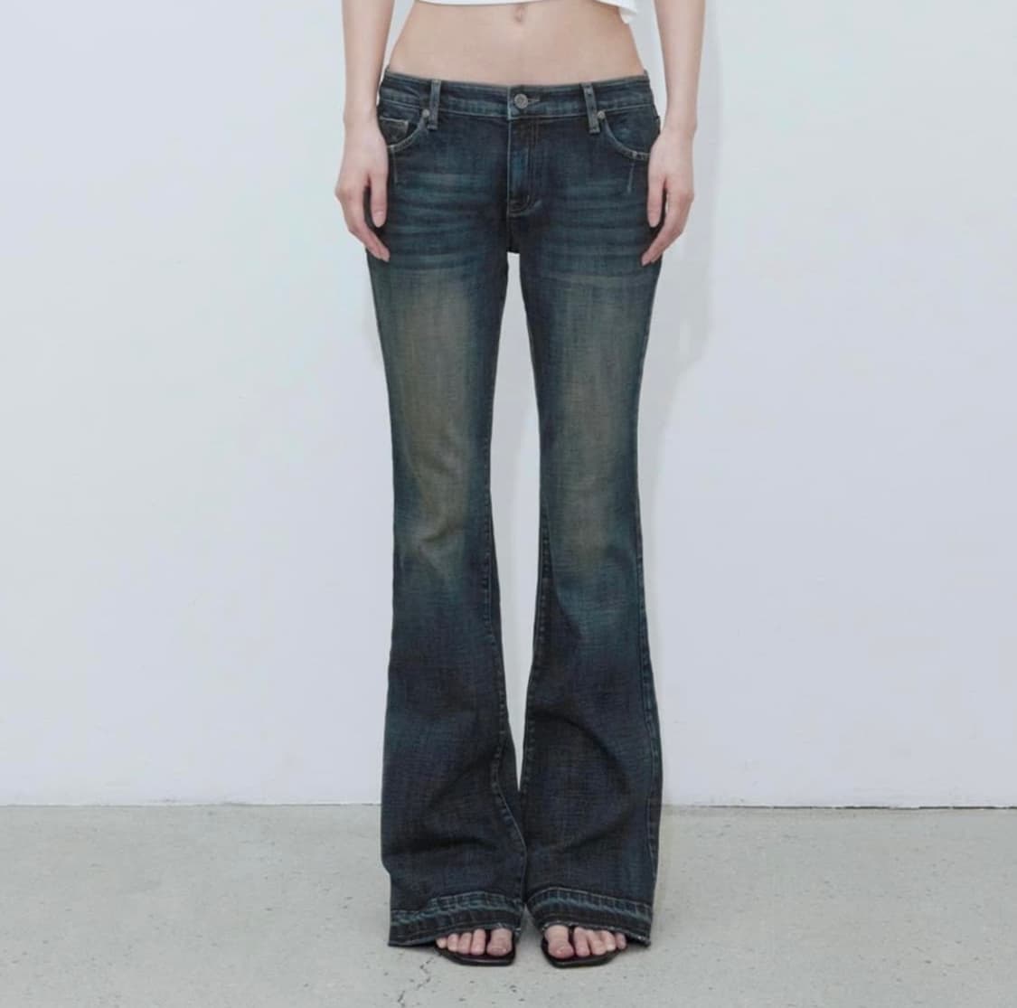 보헤미안서울 빈티지 부츠컷 VINTAGE BLUE BOOTCUT JEAN 상품이미지1