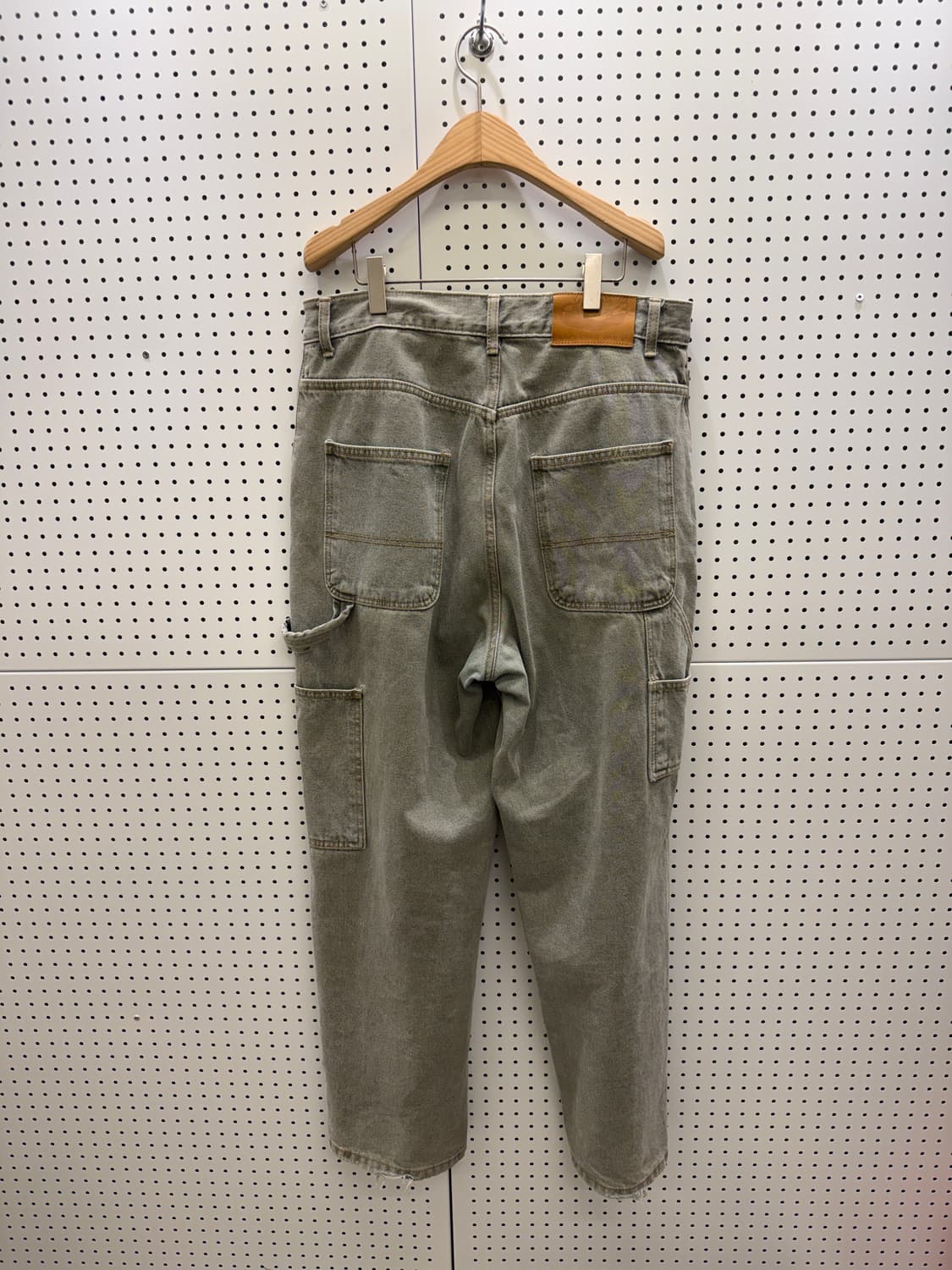 위켄더스 그레이 워싱 데님 카고 팬츠 U453 상품이미지4