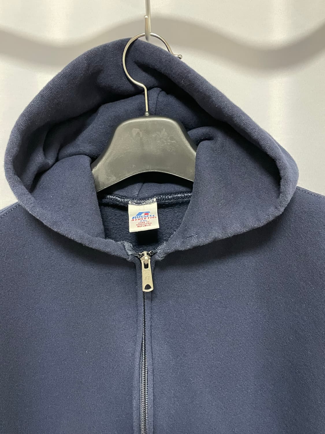 [D.O Vtg] 00s 러셀 50/50 후드 집업 네이비(XXL) 상품이미지2