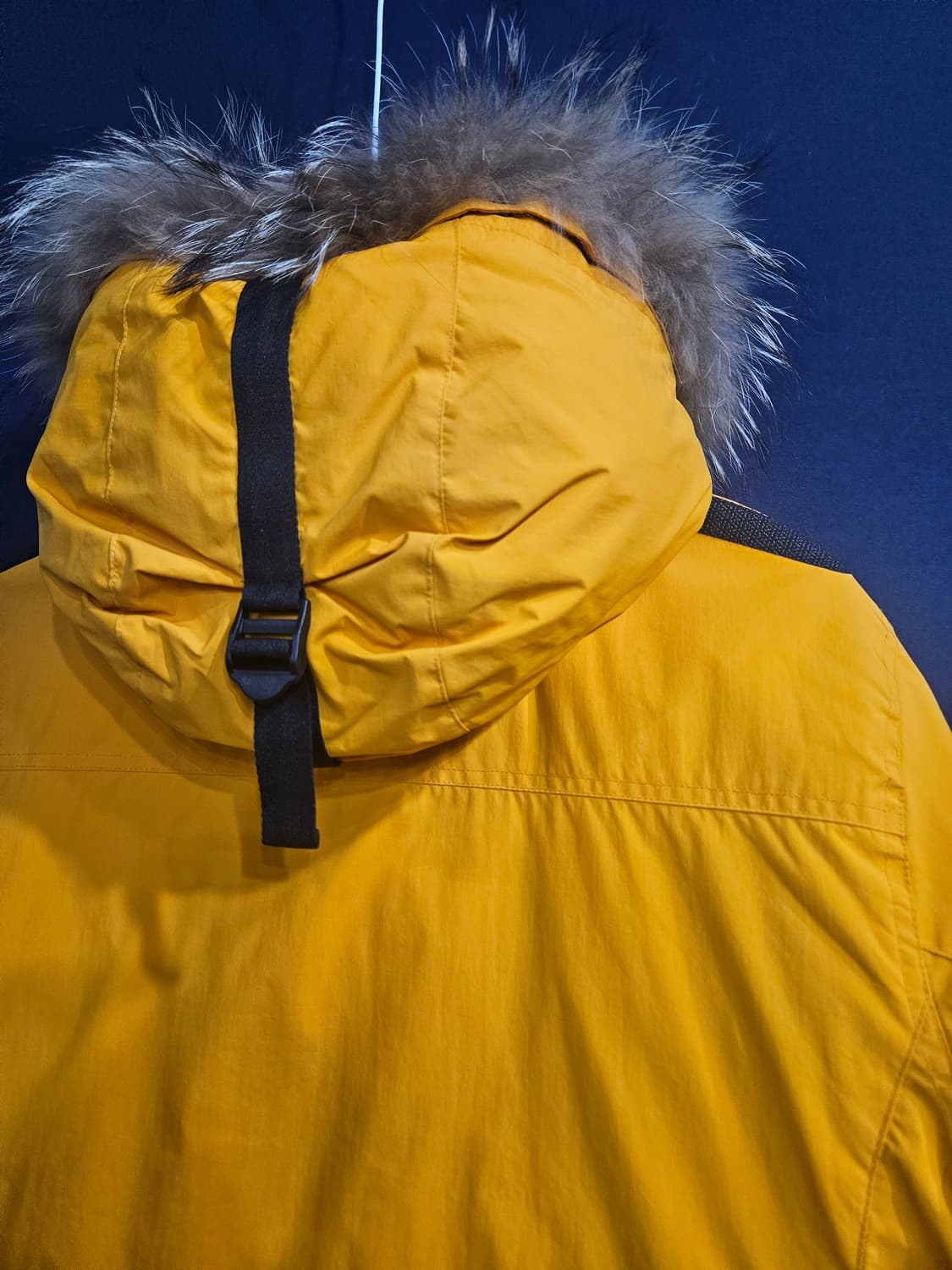 밀레 윈드스토퍼 옐로우 남성 105 구스다운 대장급 패딩  상품이미지9