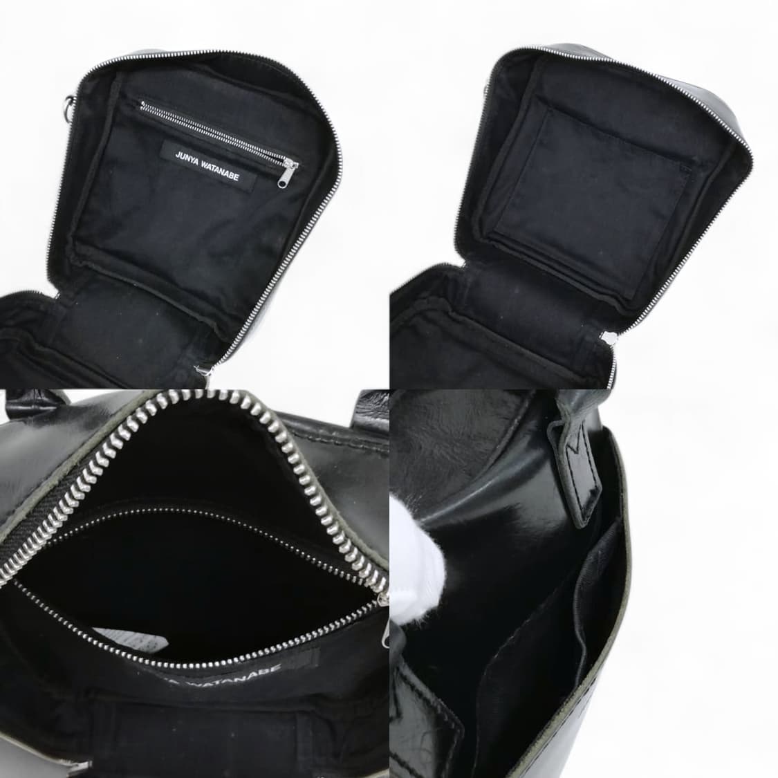 준야 와타나베 꼼데가르송 가죽 숄더백 상품이미지3