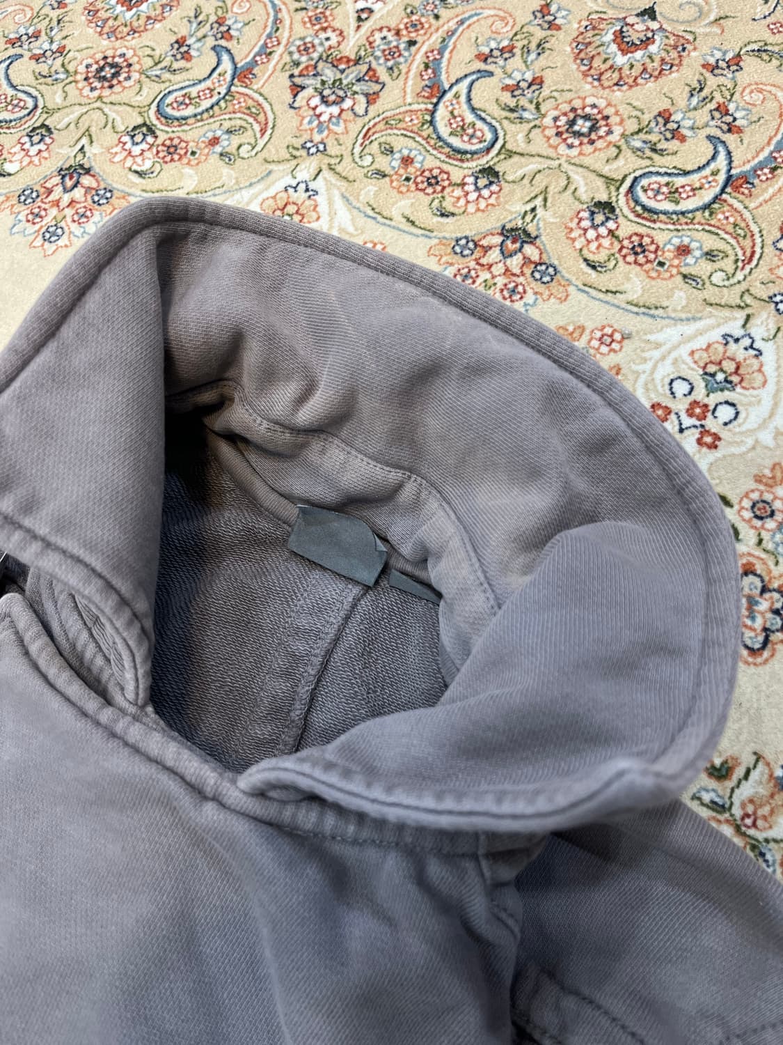 아르마니 익스체인지 비대칭 하이넥 코트 상품이미지5