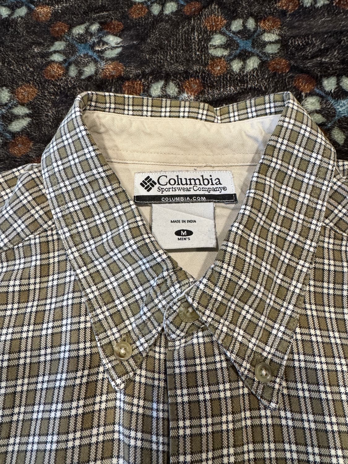 콜롬비아 체크셔츠 상품이미지3