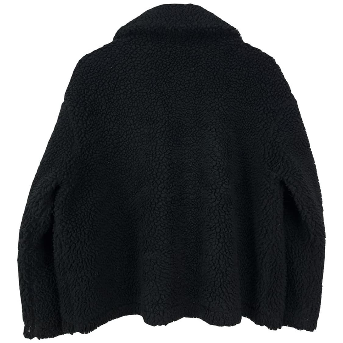 [나이키] 더블 스우시 오버사이즈 쉐르파 후리스 자켓 블랙 M18866 상품이미지3