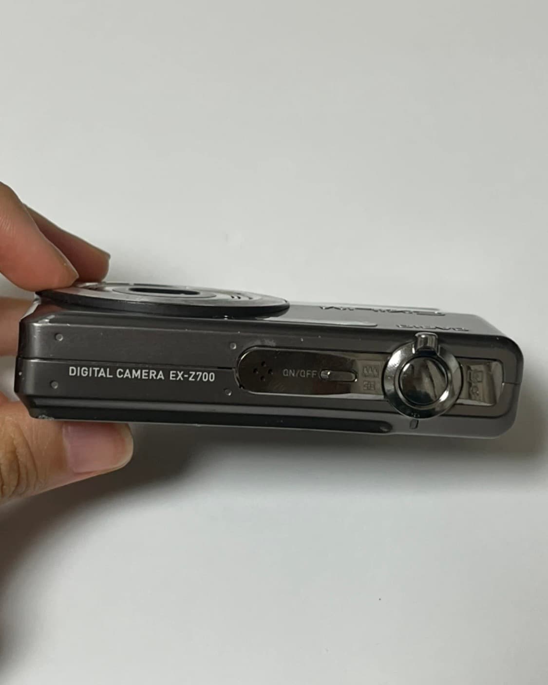 (작례o)카시오 엑슬림 z700 블랙 디지털 카메라 작동미확인 상품이미지3