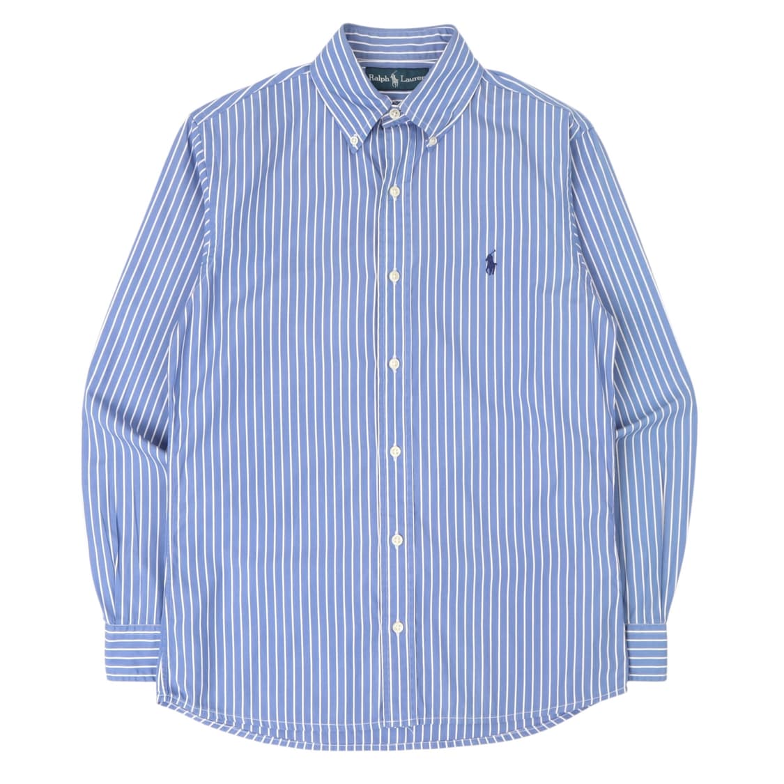 폴로 랄프로렌 블루 스트라이프 코튼 셔츠 상품이미지1