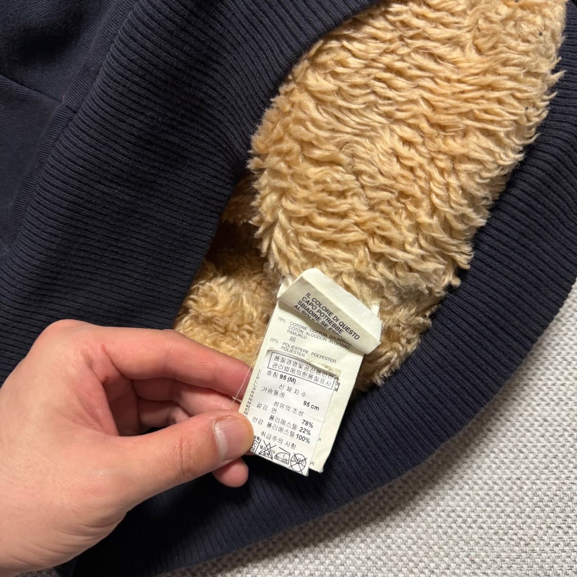 DIESEL 디젤 퍼 후드집업 상품이미지4