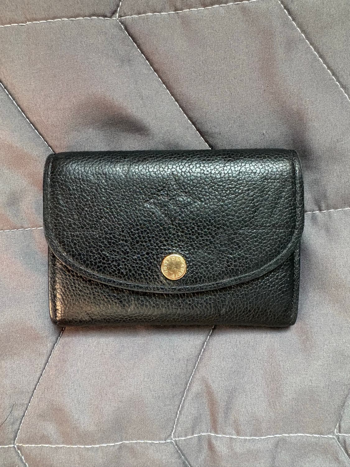 정품 루이비통 앙프렝뜨 블랙 카드지갑  상품이미지1