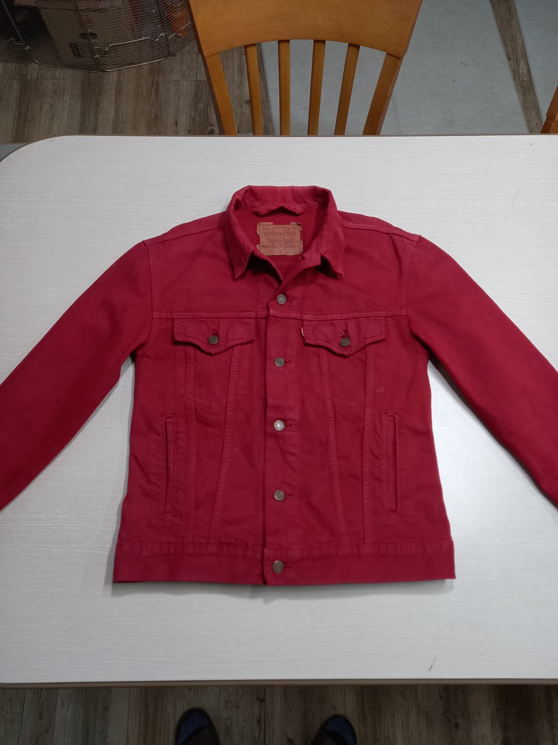 M95 90's 리바이스 Canada 데님자켓 레드 M-990 상품이미지1