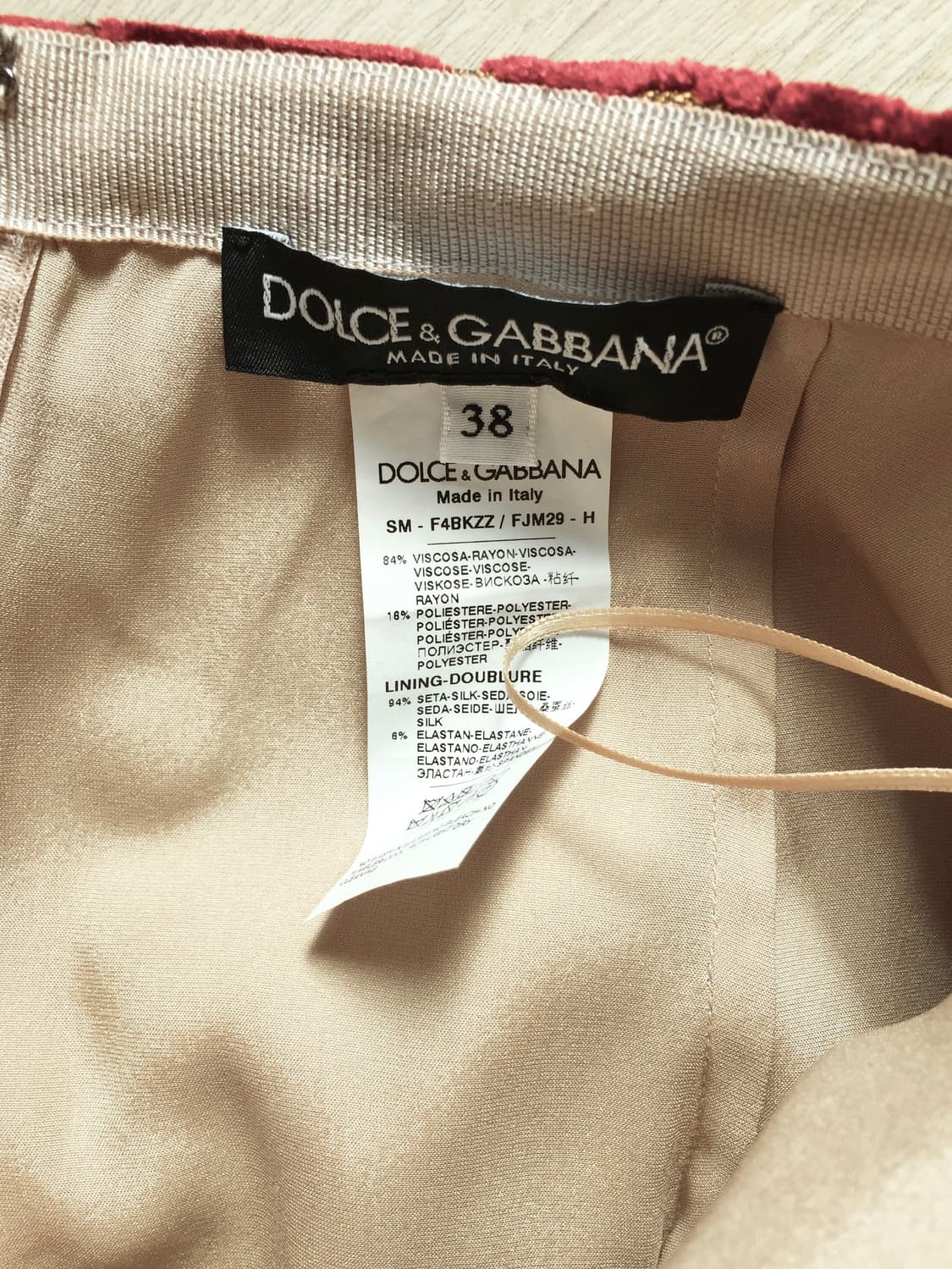 Dolce&gabbana  Rhinestone buckle Skirts 상품이미지6