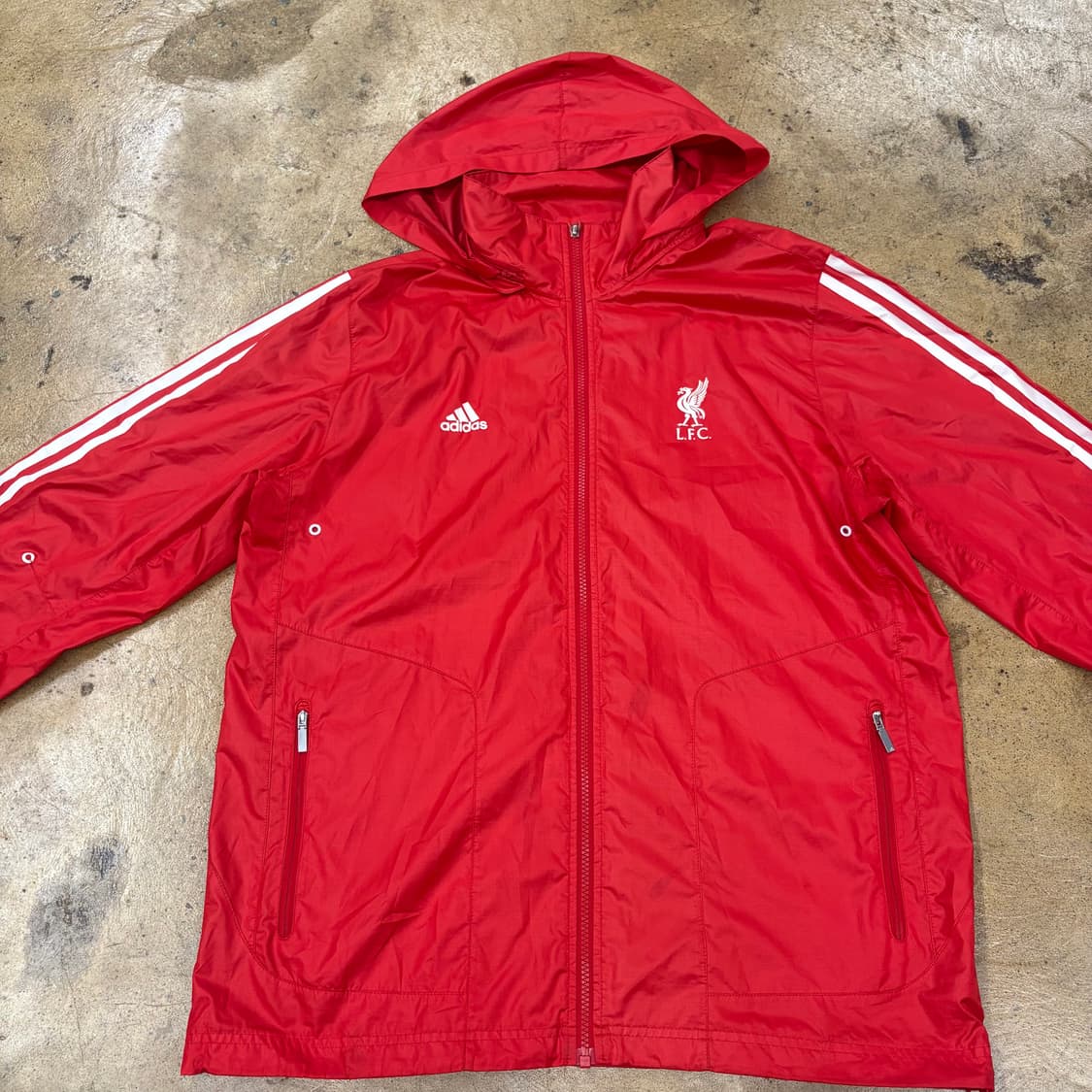[정품/110] 아디다스 리버풀 바람막이 레드 b17 상품이미지3