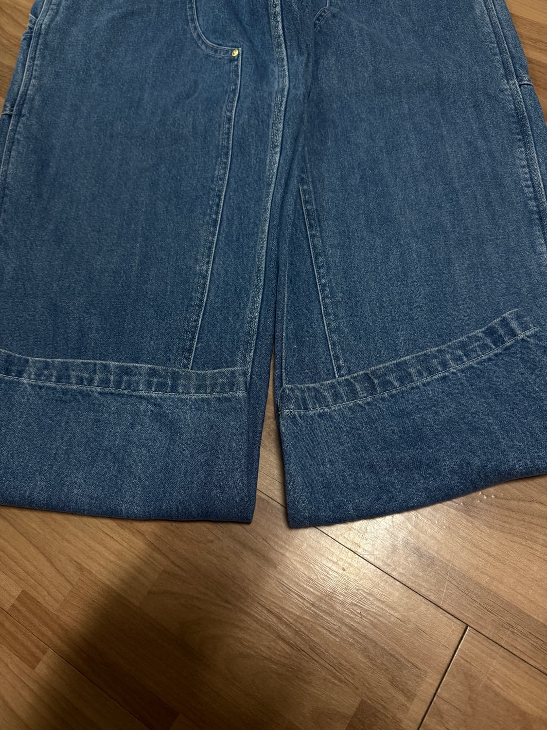 칼하트 WIP 내쉬 루즈 핏 더블 니 팬츠 M 상품이미지5