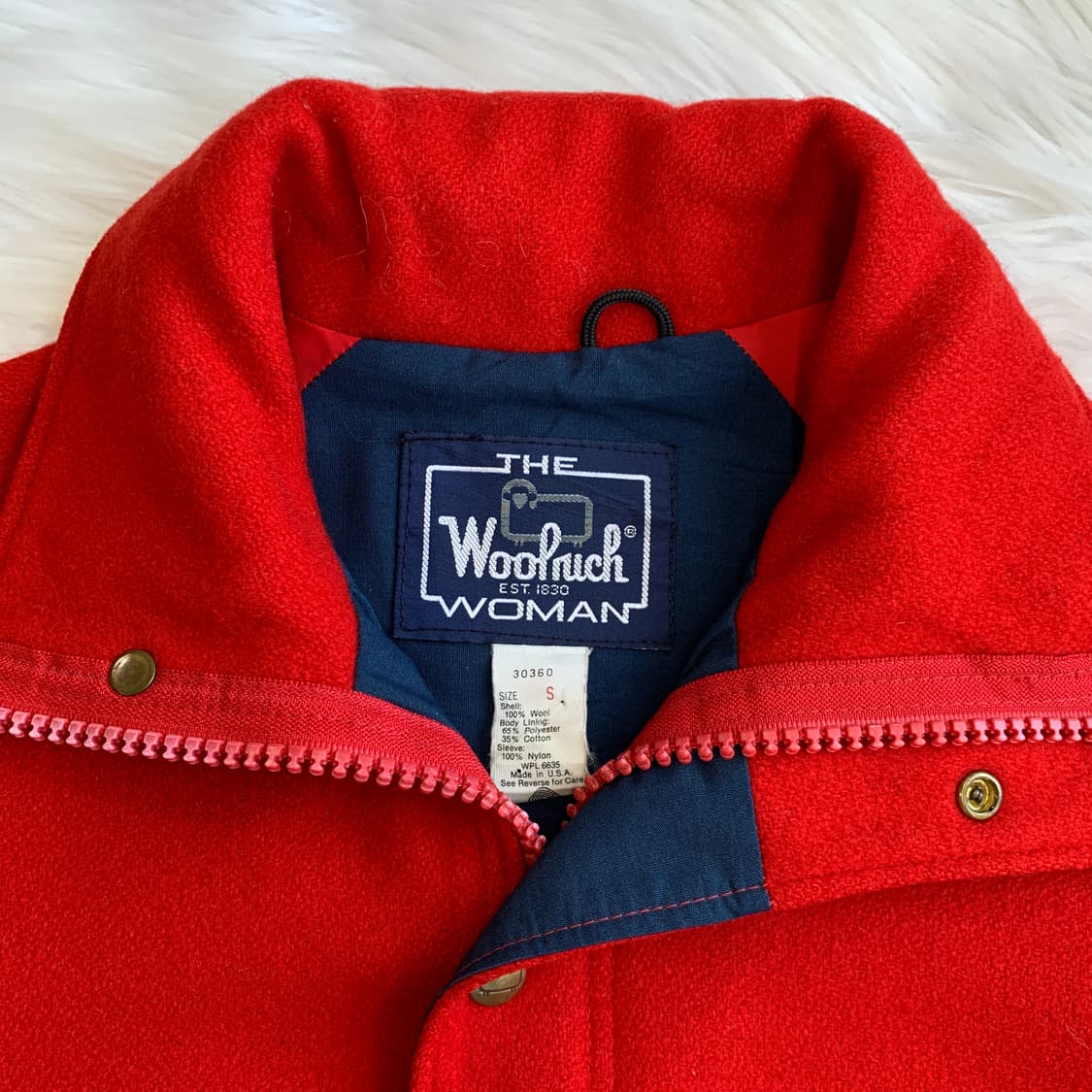 울시티 Woolrich 우먼 울100 후드 코트 1701 상품이미지5