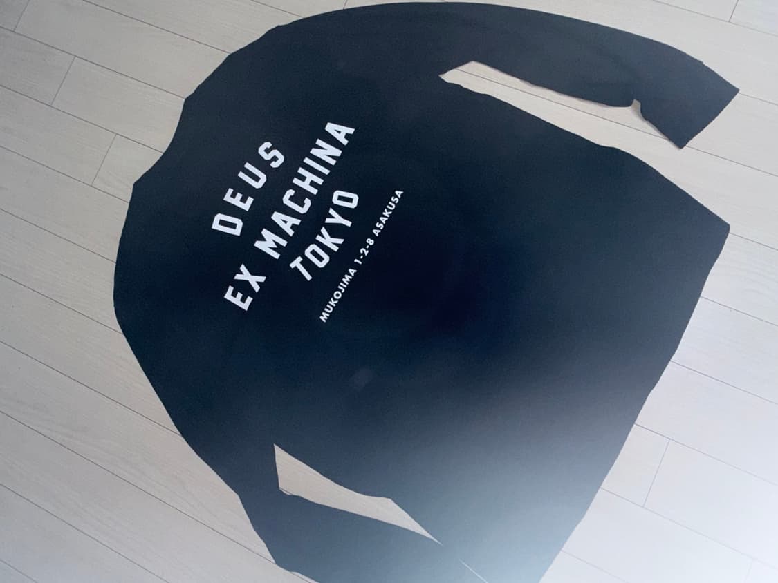 데우스 엑스 마키나 도쿄 블랙 롱슬리브 xxl 상품이미지1