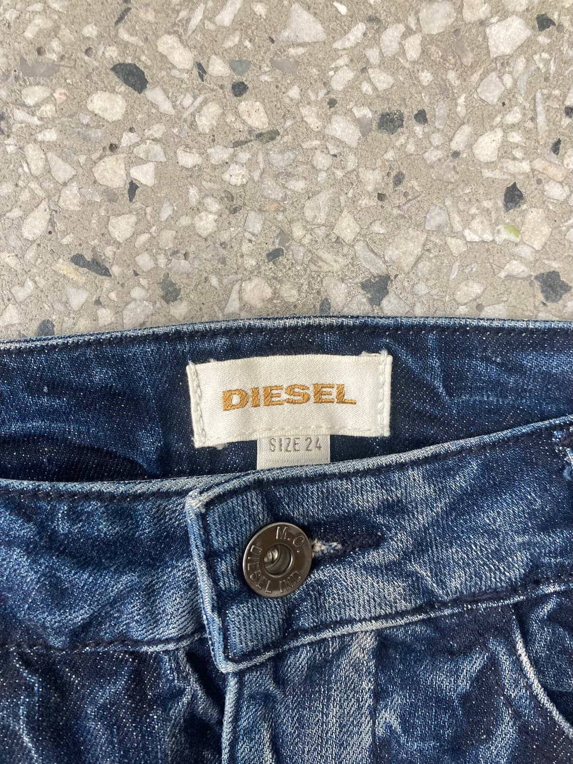 diesel 데님 미니 스커트 상품이미지4
