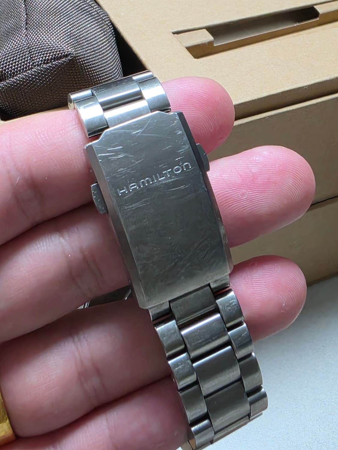 해밀턴 카키필드 티타늄 파크라이6 한정판 판매합니다.  상품이미지3