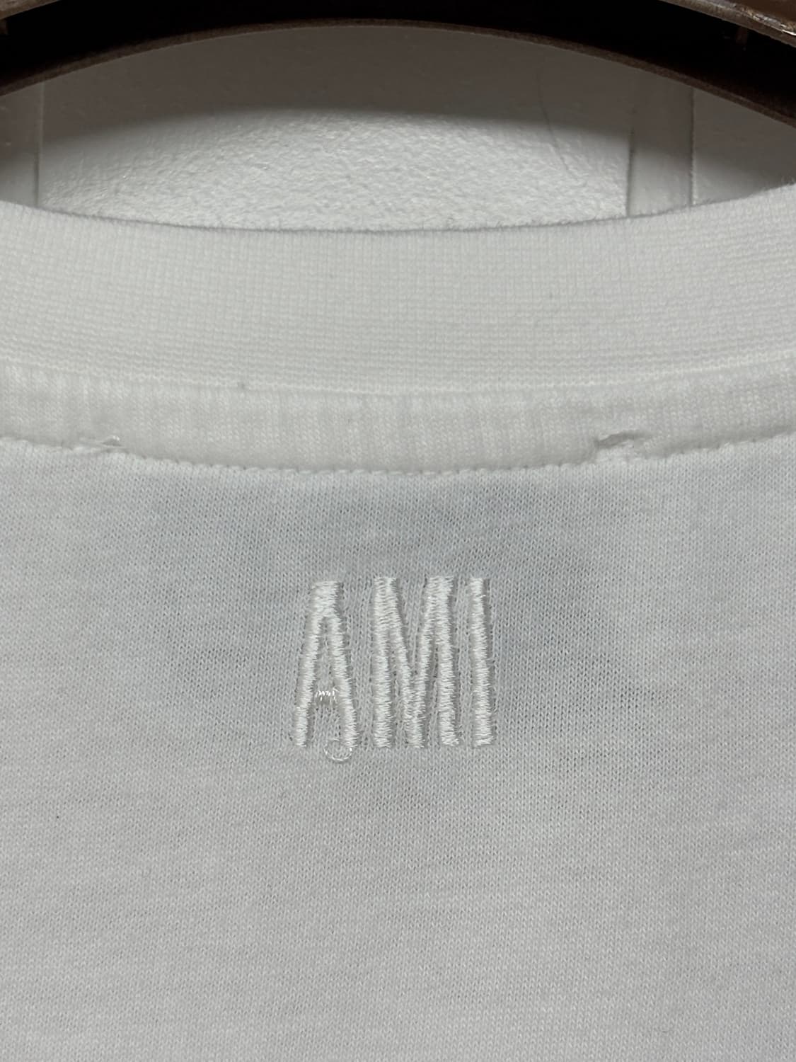 ami 아미 하트로고 자수 반팔  상품이미지6