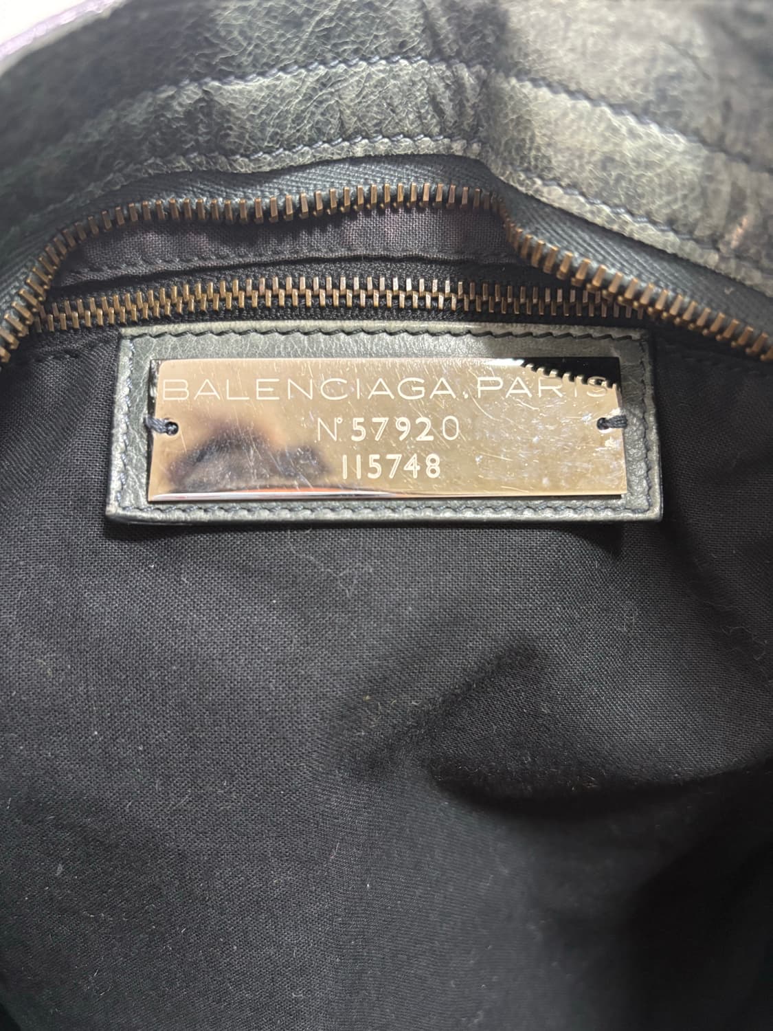 발렌시아가 시티 모터백 그레이 상품이미지8