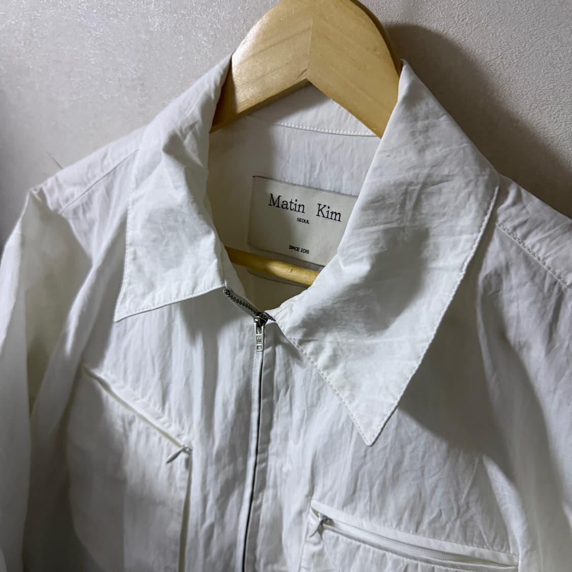 마뗑킴 아웃포켓 워크셔츠 (프리) 상품이미지3