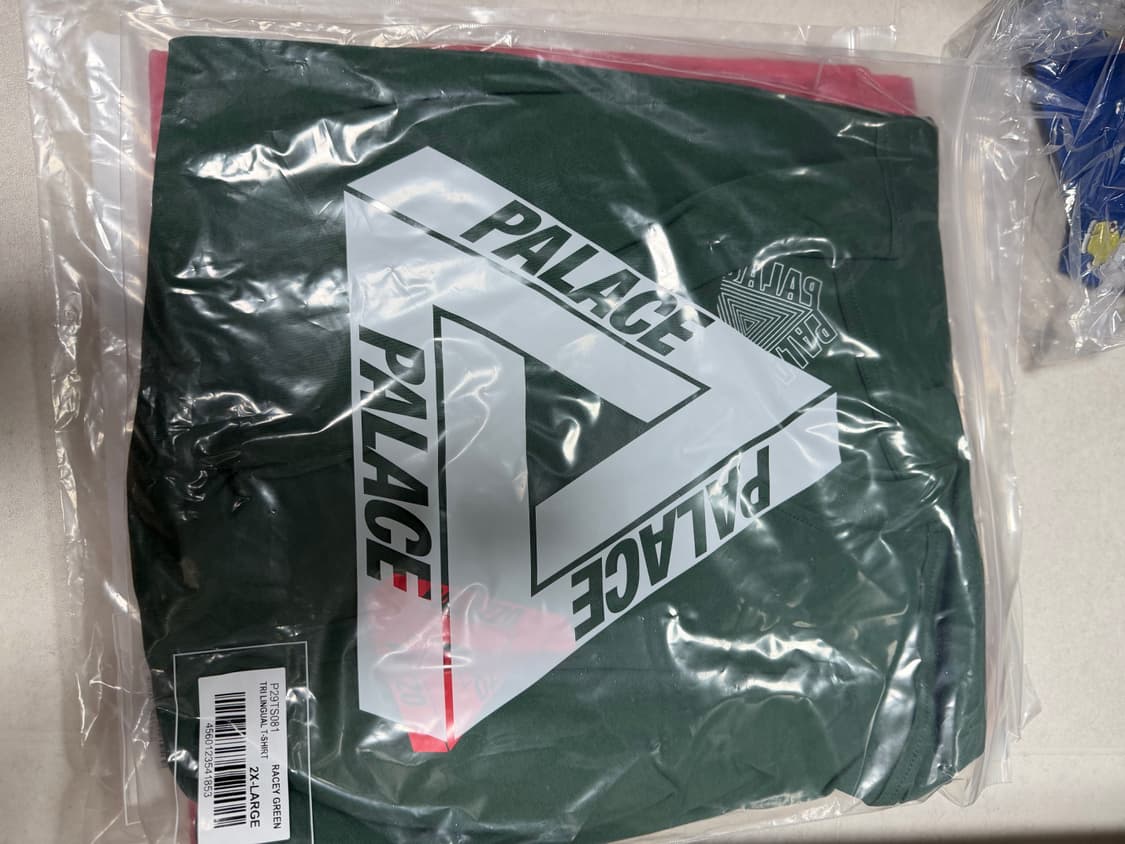 팔라스트라이링구얼티셔츠 그린 상품이미지1