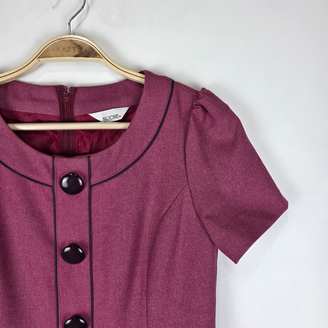 마젠타 핑크 글램 미니원피스 상품이미지3