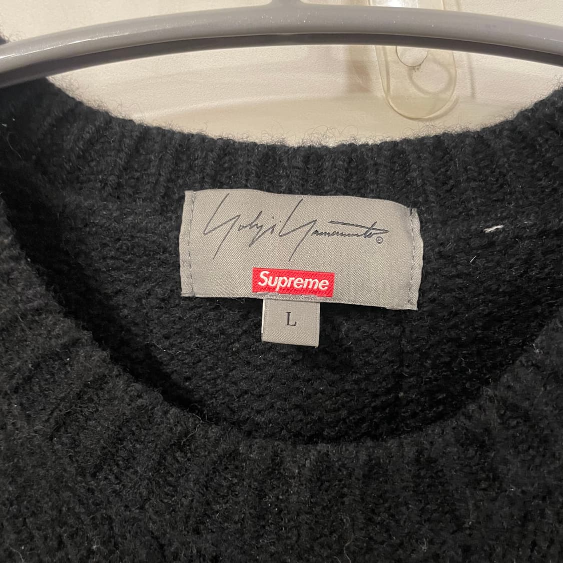 슈프림 요지야마모토 양귀비 니트 L 상품이미지2