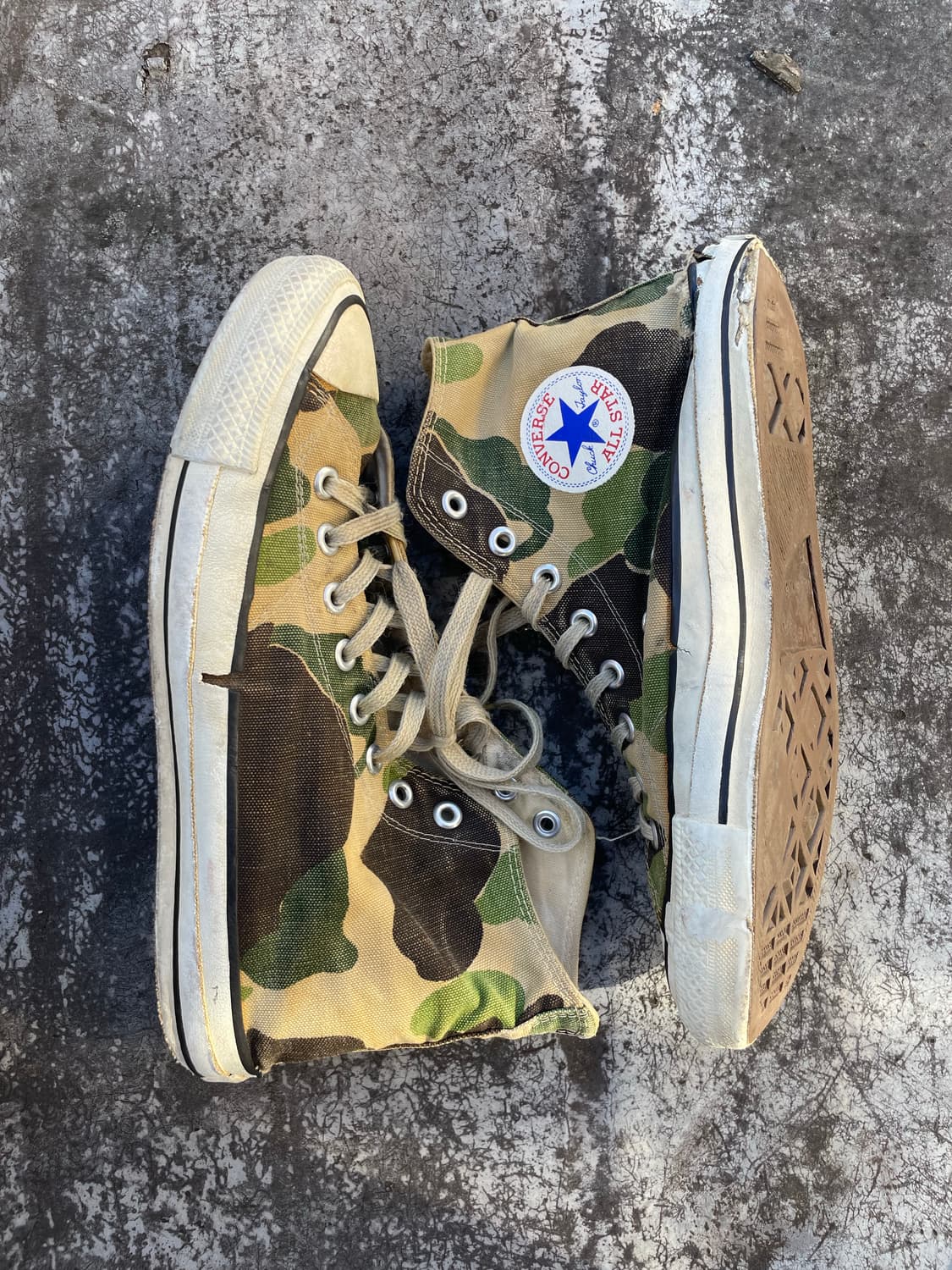 80s 빈티지 컨버스 83카모 오리지널 상품이미지2