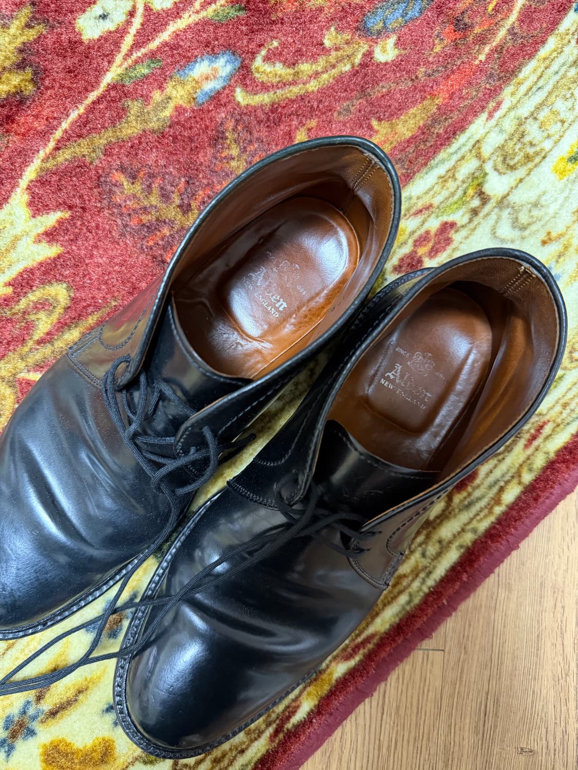 알든 1340 블랙 코도반 처카부츠 10d 상품이미지3