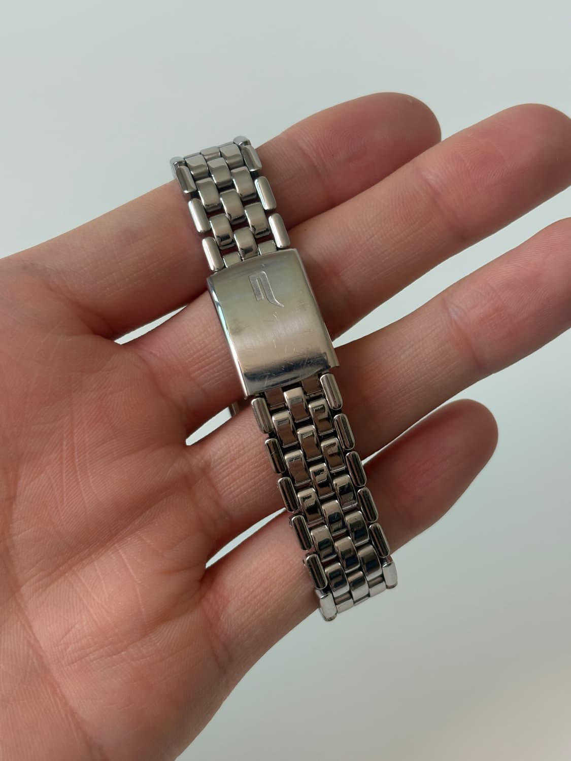 1990s Nouveau Silver Square Ladies Quart 상품이미지6