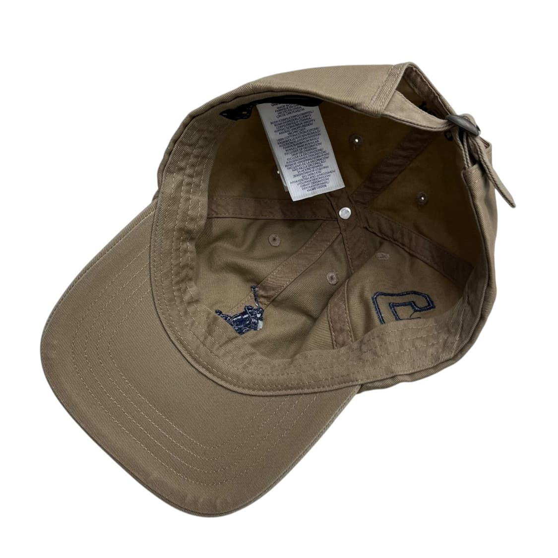 폴로 랄프로렌 네이비 빅포니 베이지 볼캡 상품이미지8