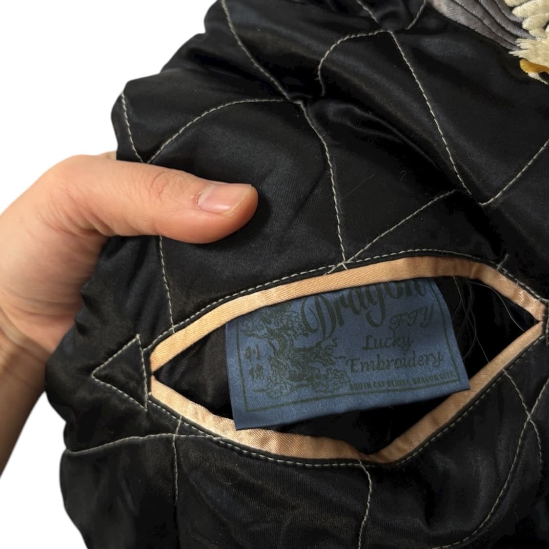 Dragon FLY재팬 올드스쿨 빈티지  리버시블 스카쟌 상품이미지6