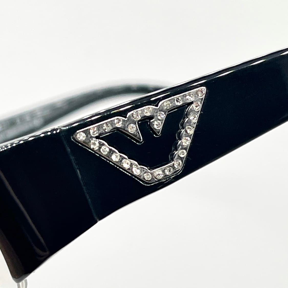 EMPORIO ARMANI 큐빅 반테 안경 상품이미지4