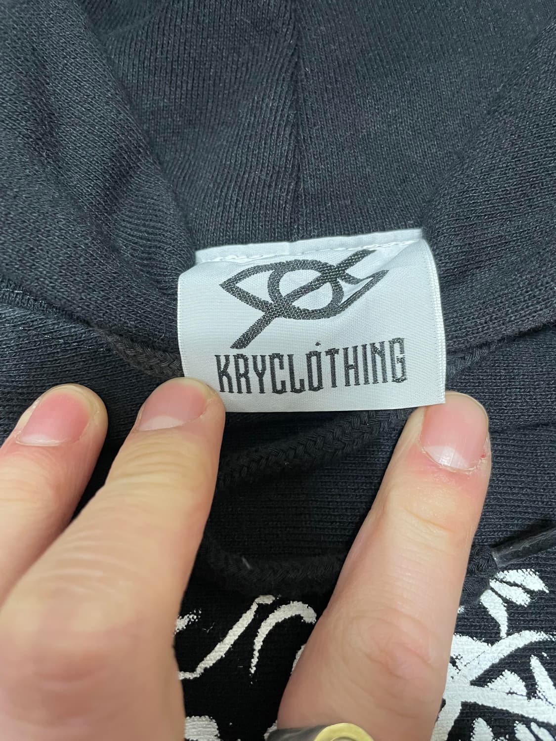 Kryclothing - 프린팅 후드티 (XL 추천) 상품이미지3