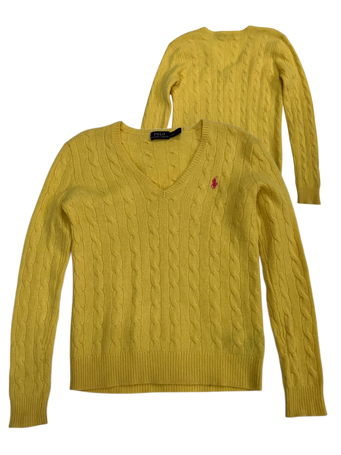 폴로 랄프로렌 케이블의 캐시미어 니트 S  상품이미지1