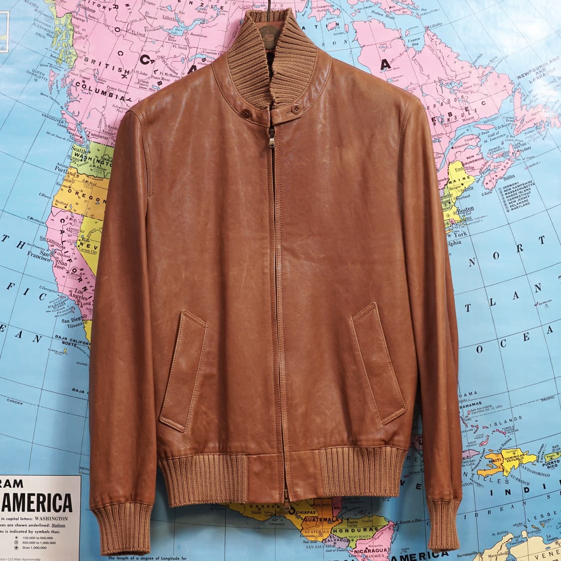 볼리올리 이태리 램스킨 레더 자켓 상품이미지1