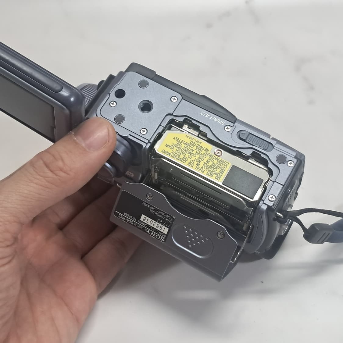 희귀! 최상! 소니 4mm 핸디캠 DCR-IP45 /광각컨버터 상품이미지9