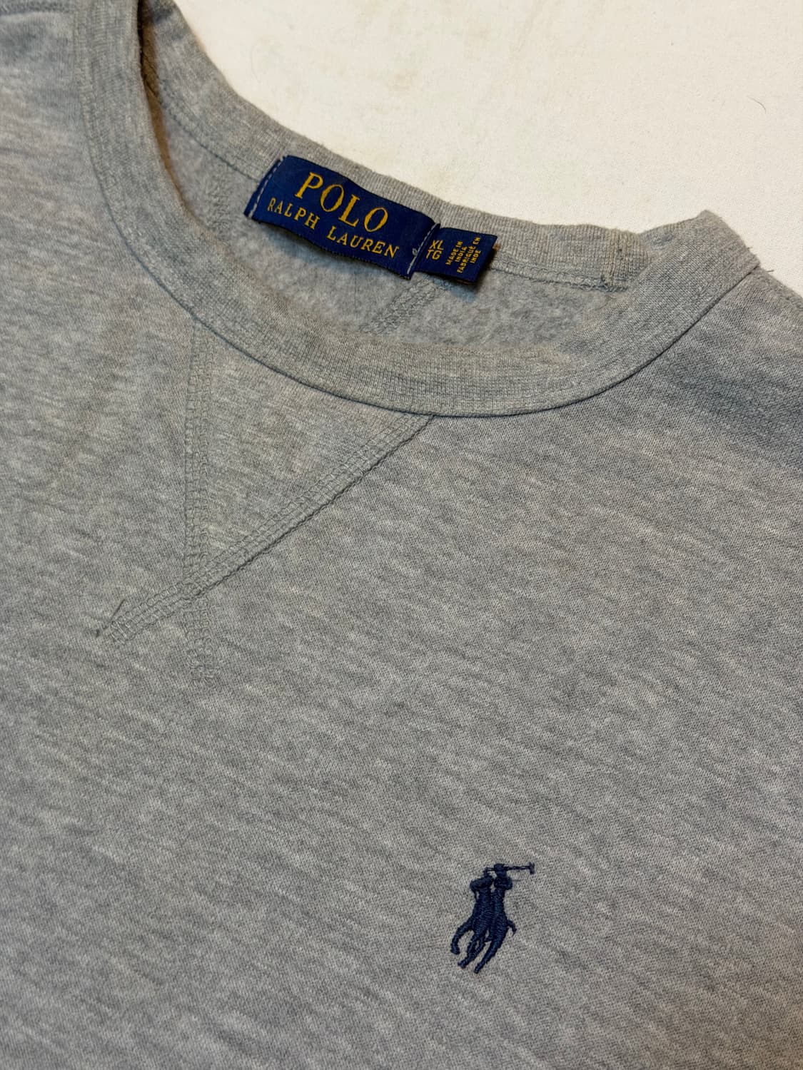 폴로 랄프로렌 맨투맨 스웻셔츠 그레이 상품이미지2