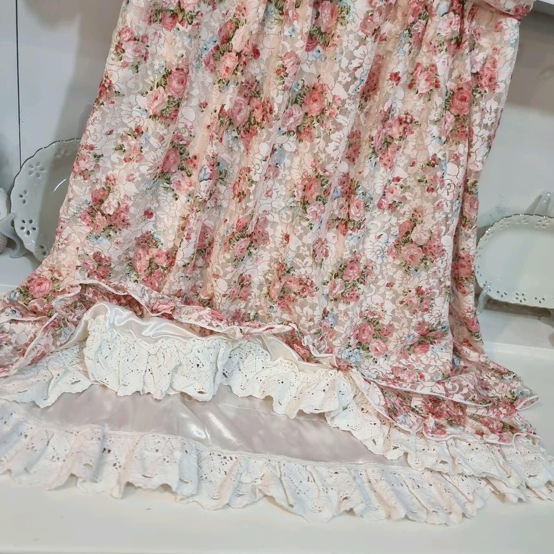 리즈리사(LIZ LISA) 로즈가든 레이스 플라워 원피스 상품이미지7