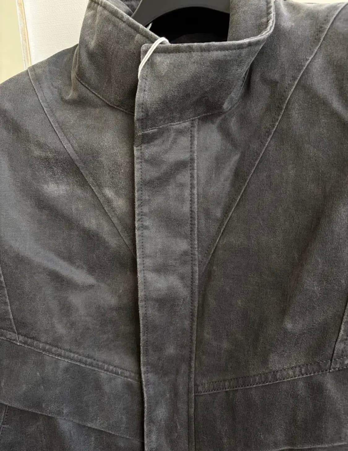 인사일런스 크랙 스웨이드 자켓 상품이미지2