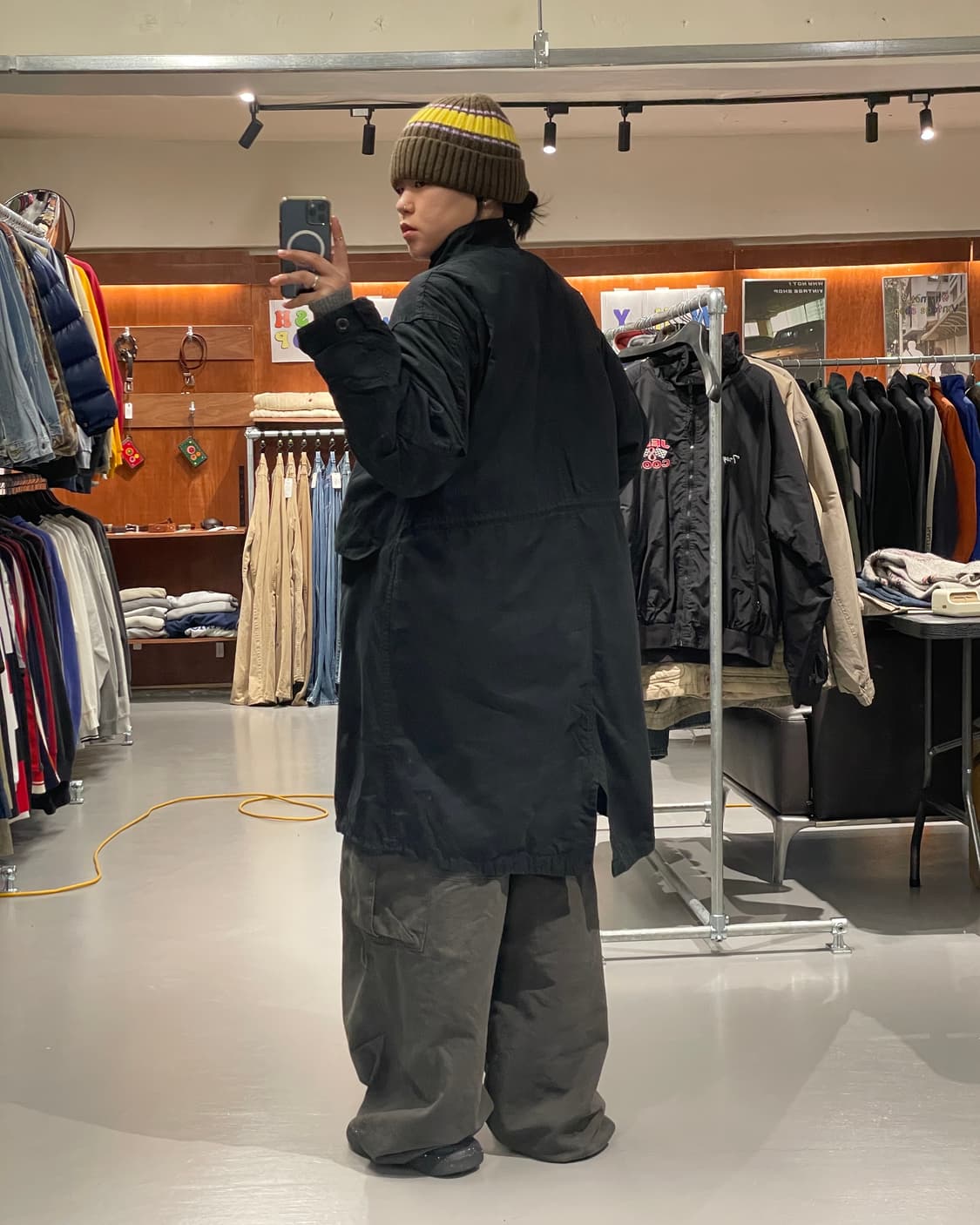 빈티지 피쉬테일 야상 자켓 상품이미지4