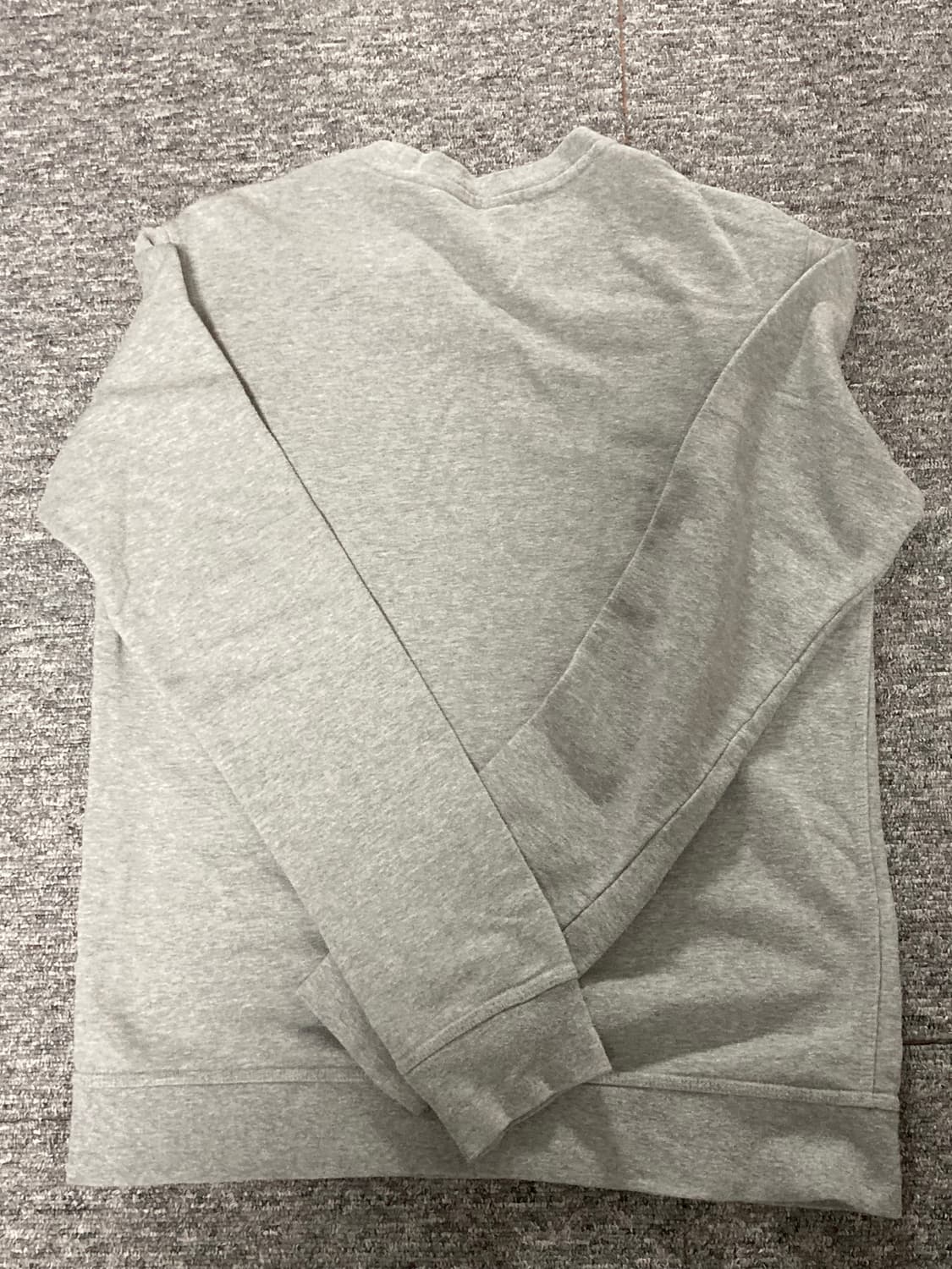 나이키 스우시 맨투맨 M 그레이 상품이미지6